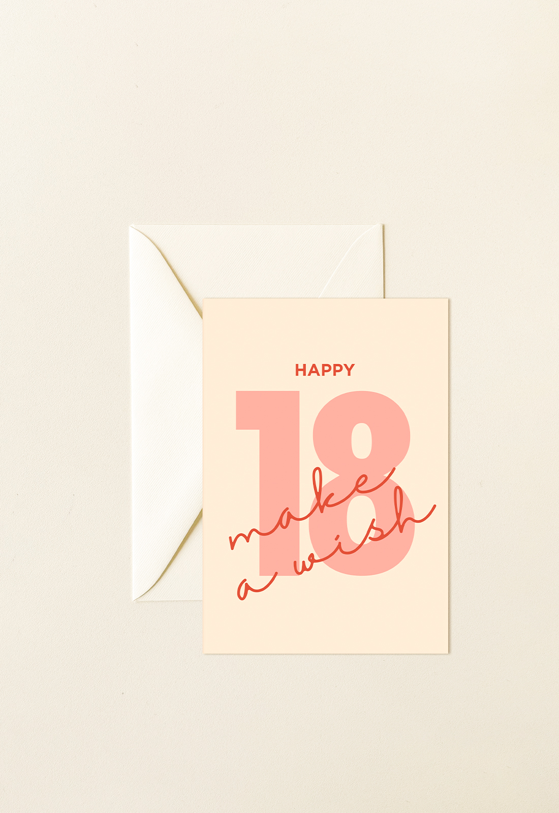 Cestitka 18 MAKE A WISH roze - sajt ČESTITKA - Image 1